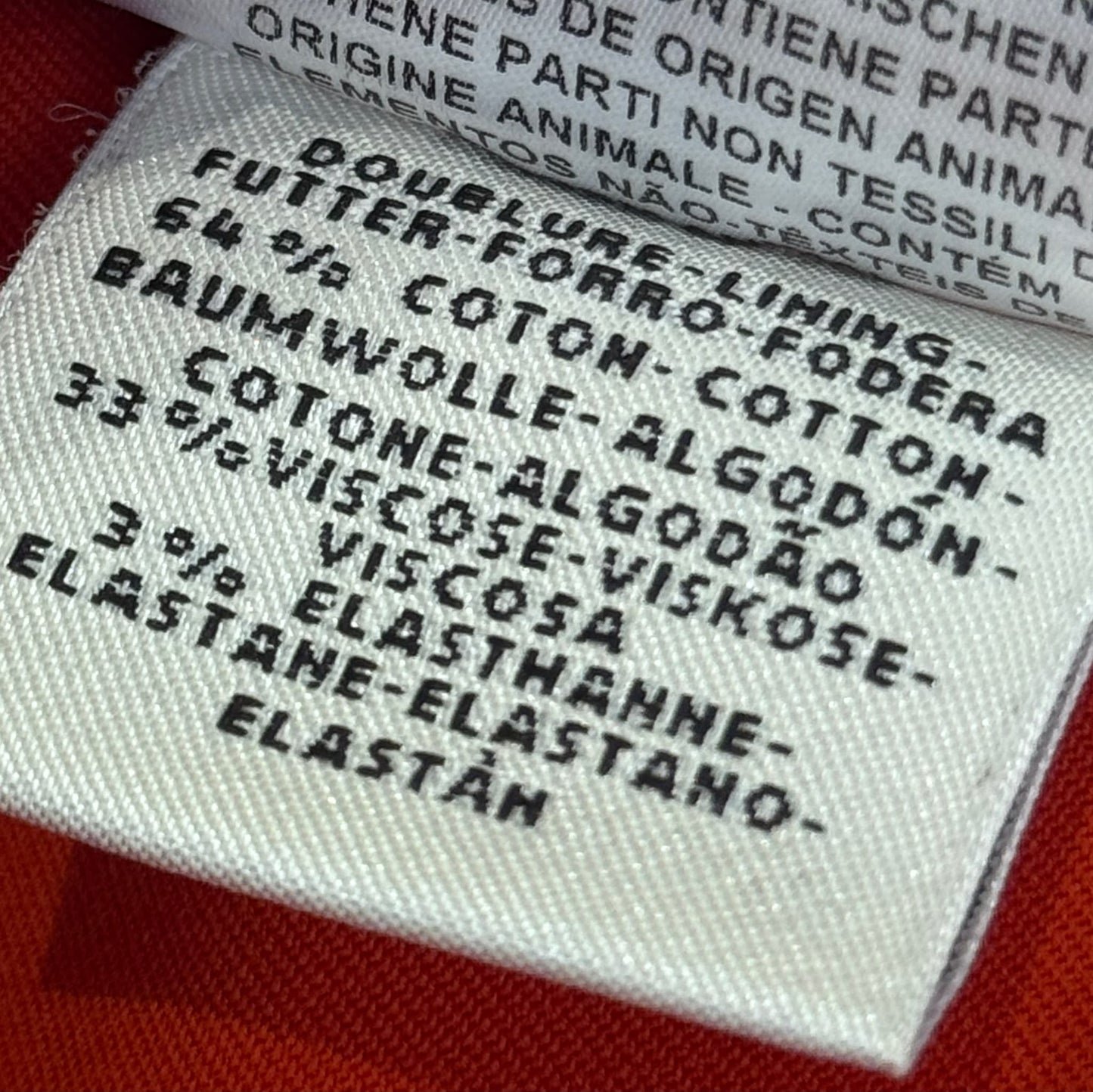 HERMÈS - TROUSERS WIDE-LEG ORANGE SIZE 34 FR