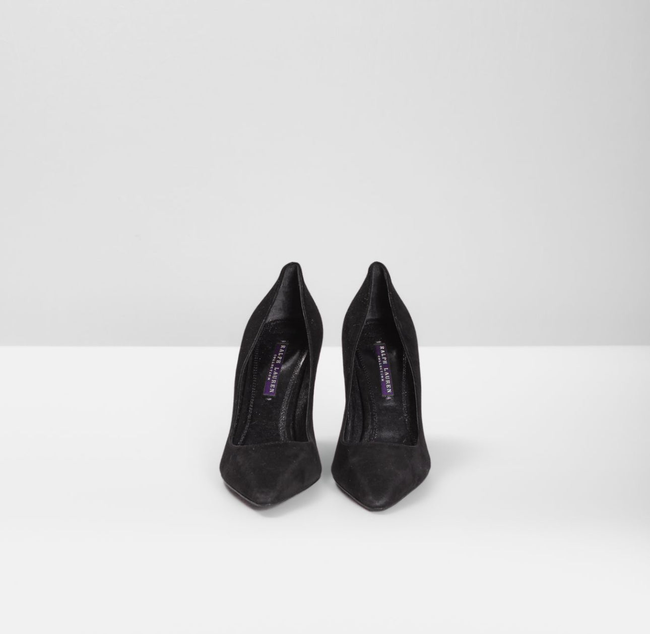 RALPH LAURENT - *BRAND NEW* PUMPS SUÈDE BLACK SIZE 38 EU