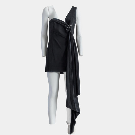 ANTHONY VACCARELLO - DRESS MINI BLACK SIZE 38 IT