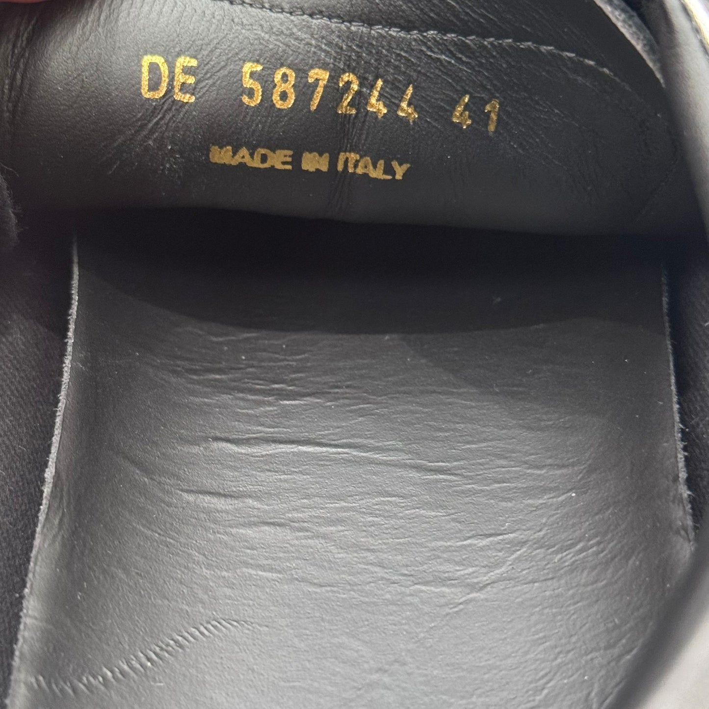 SAINT LAURENT - SNEAKERS COURT CLASSIC SL/06 BLACK CANVAS SIZE 41 EU
