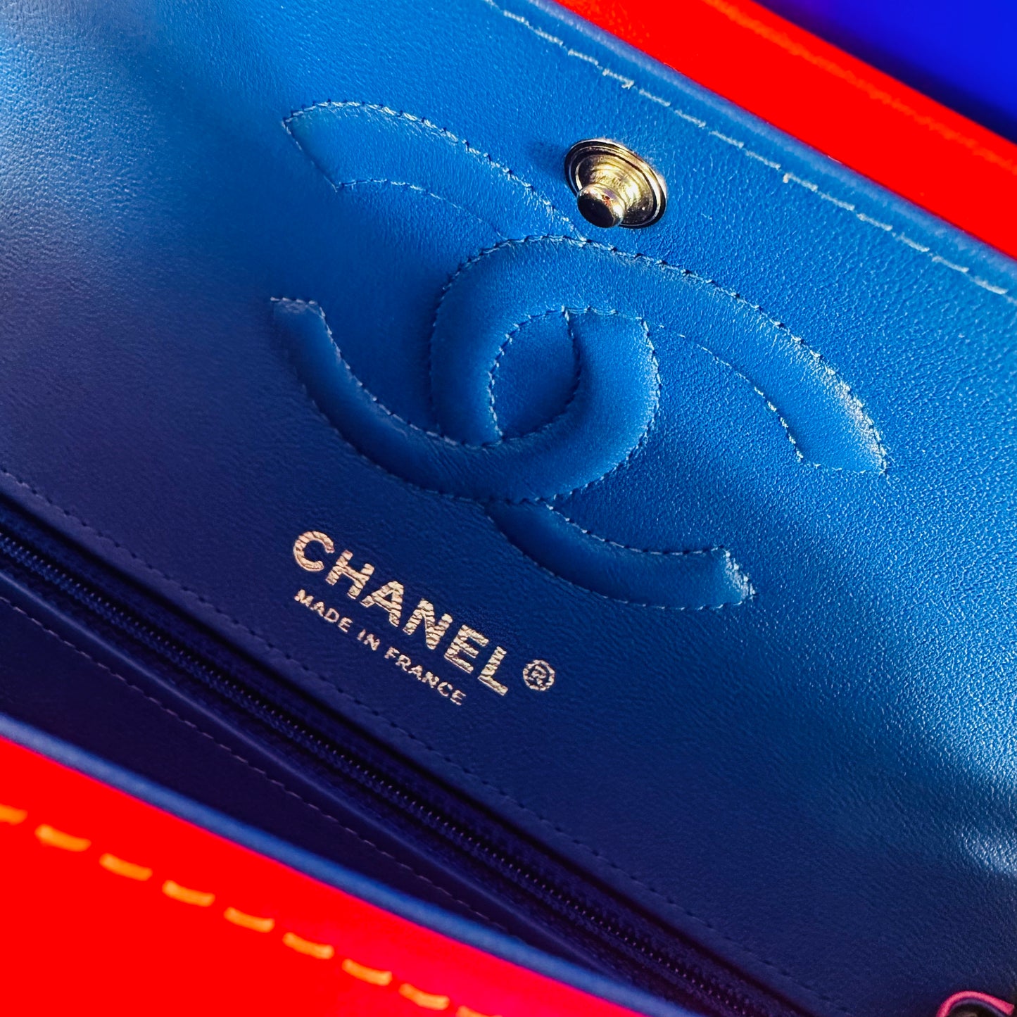 CHANEL - Timeless rainbow bag