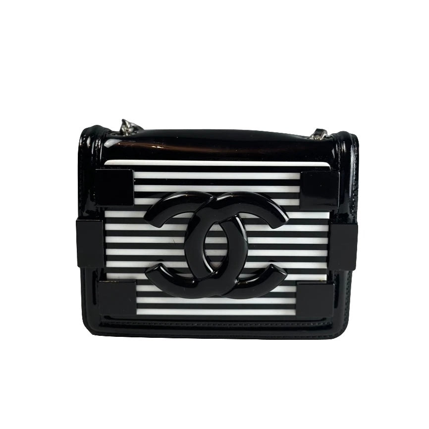 CHANEL - Mini bag lego black & white – DressMore