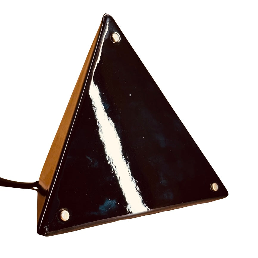SAINT LAURENT - Pyramid Bag black patent
